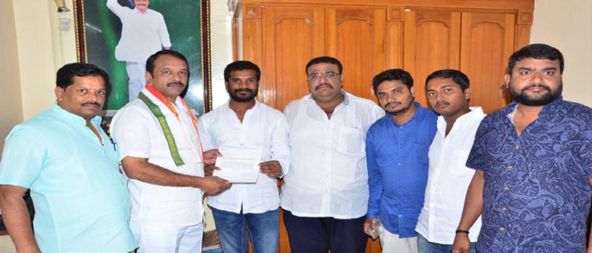 Sainath Goud appointed as RR district Congress vice-president