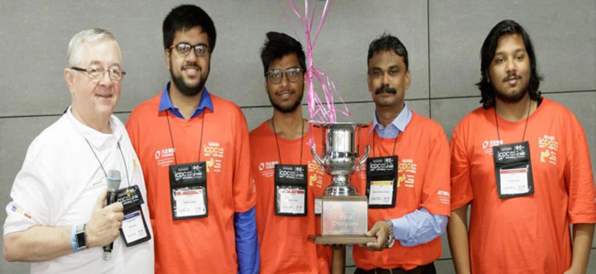 Iit R Bags 2nd Place At Olympics Of Multi Tier Programming Competition