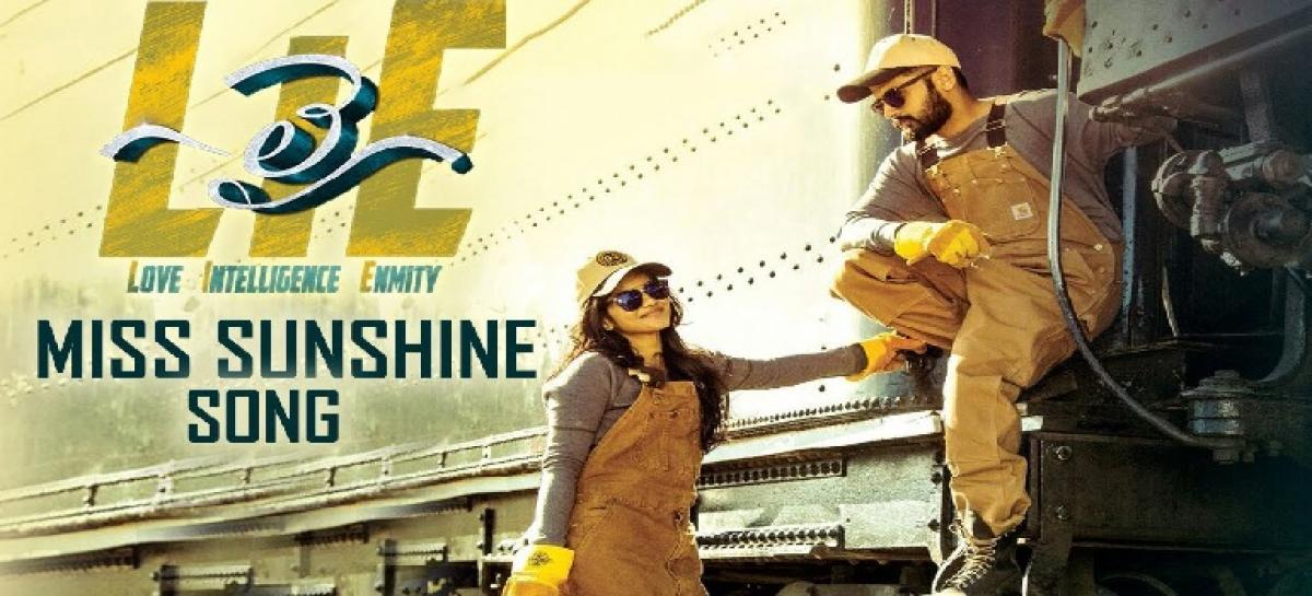Nithins LIE Miss Sunshine song lifted?