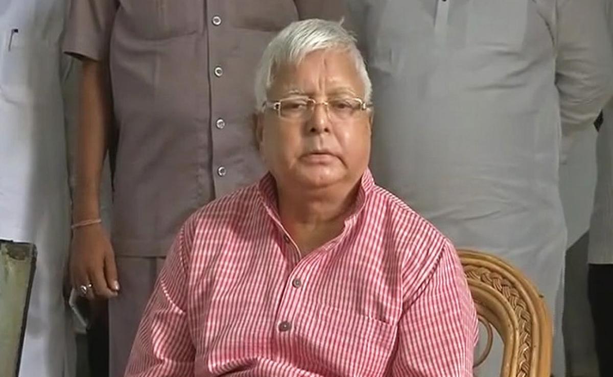 Lalu Yadav Demands CBI Probe And Sacking Of Deputy Chief Minister In NGO Case