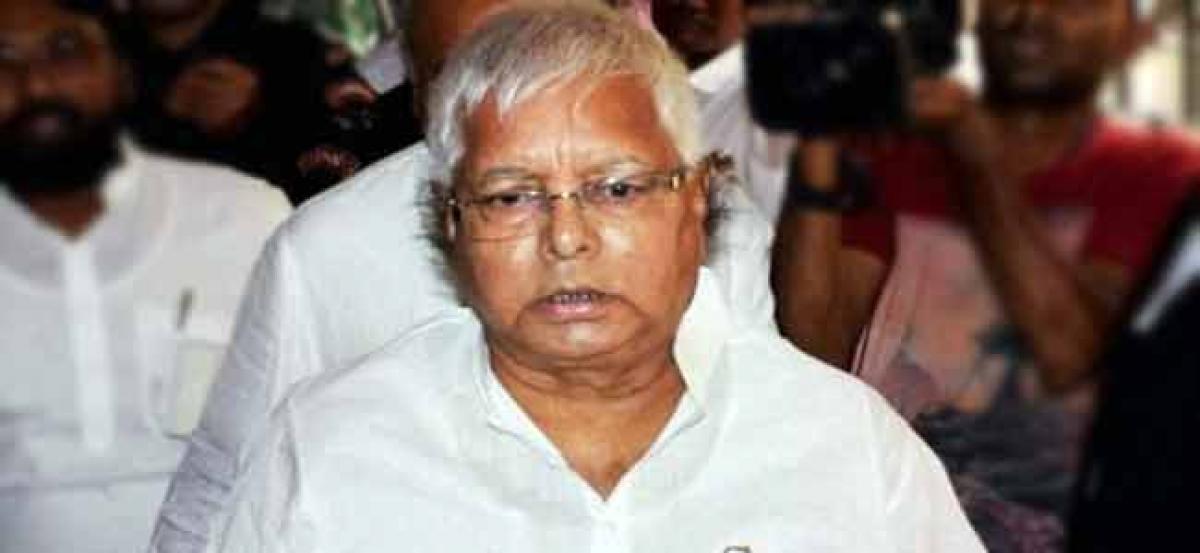 Nitish an opportunist, conspired with BJP to frame my family: Lalu Prasad