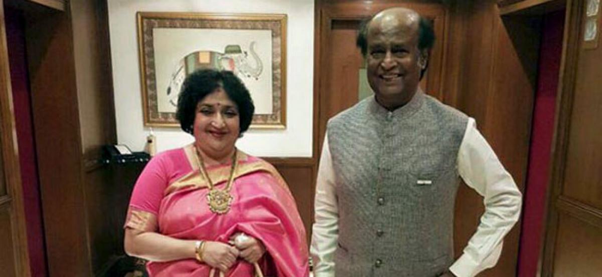 SC paves way for Rajinikanths wife to face criminal proceedings in unpaid dues case