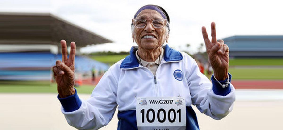 101-year old Man Kaur seeks votes for prestigious Laureus Award