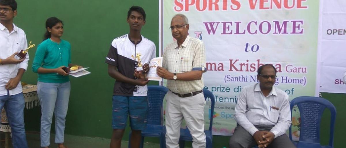 Lawn Tennis Championship concludes in vijayawada