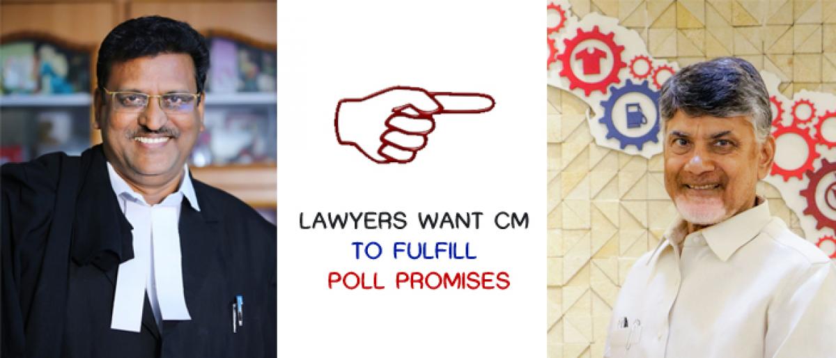 Lawyers want CM to Fulfill Poll Promises