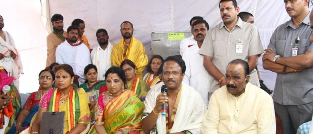Shata Chandi Maha Yagam concluded in Jadcherla