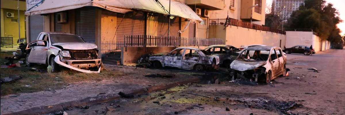 Islamic State claims responsibility for attack on Libyas Foreign Ministry in Tripoli