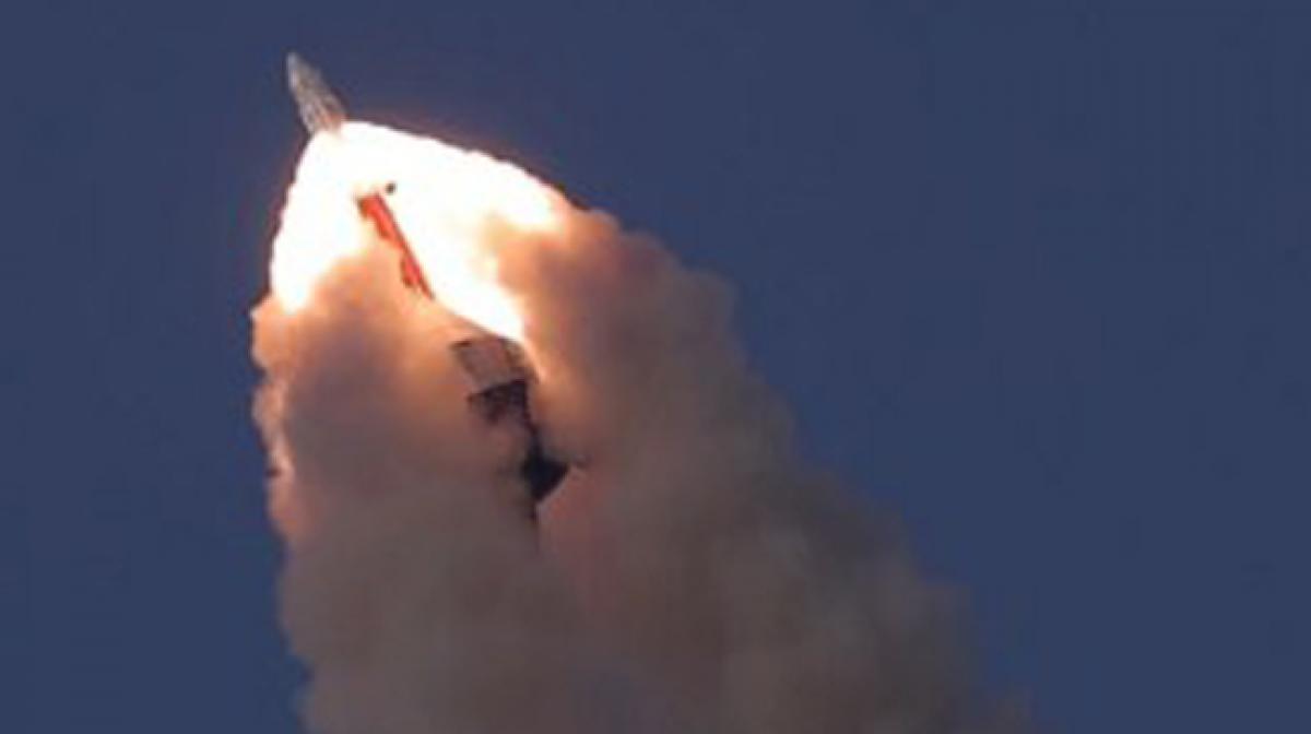 Pad abort test conducted at SHAR