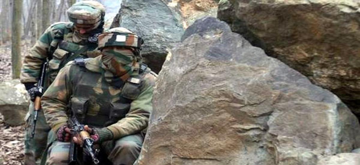 Four army men get gunned down at the LoC in Kashmir