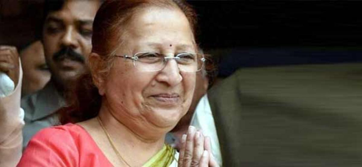 Budget Session: Lok Sabha Speaker Sumitra Mahajan calls meeting of House leaders on Sunday