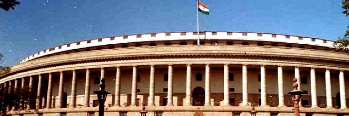 LS adjourned for the day amid opposition protests