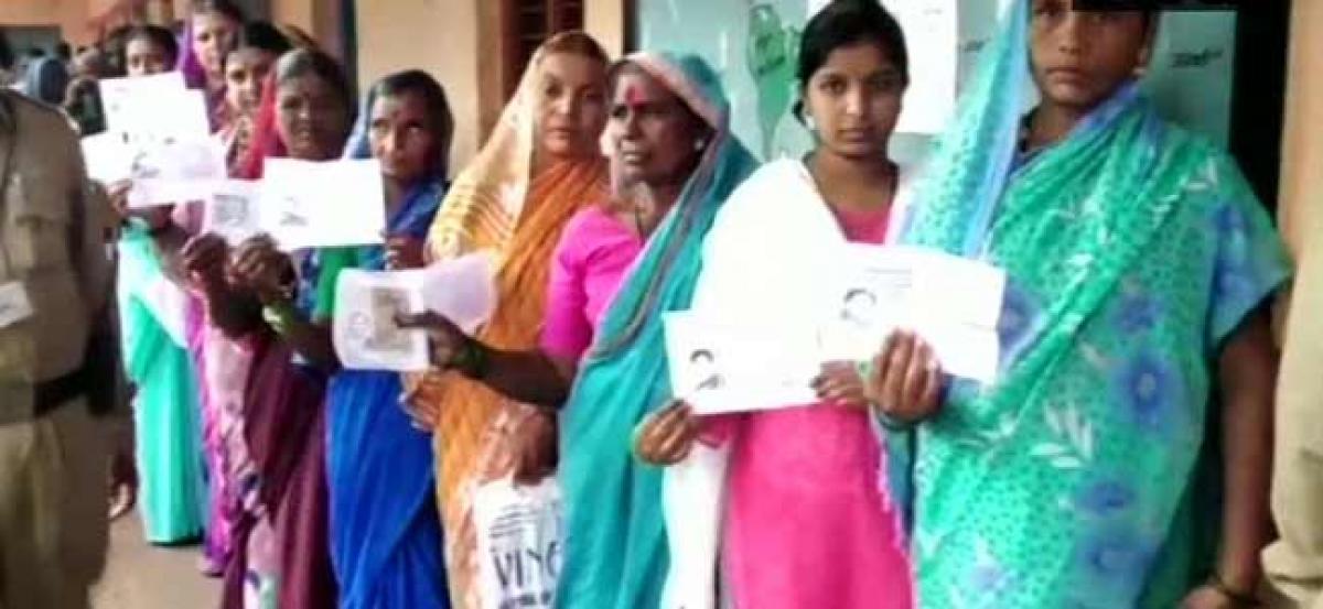 6% polling in first two hours of Karnataka bypolls for 3 Lok Sabha, 2 assembly seats