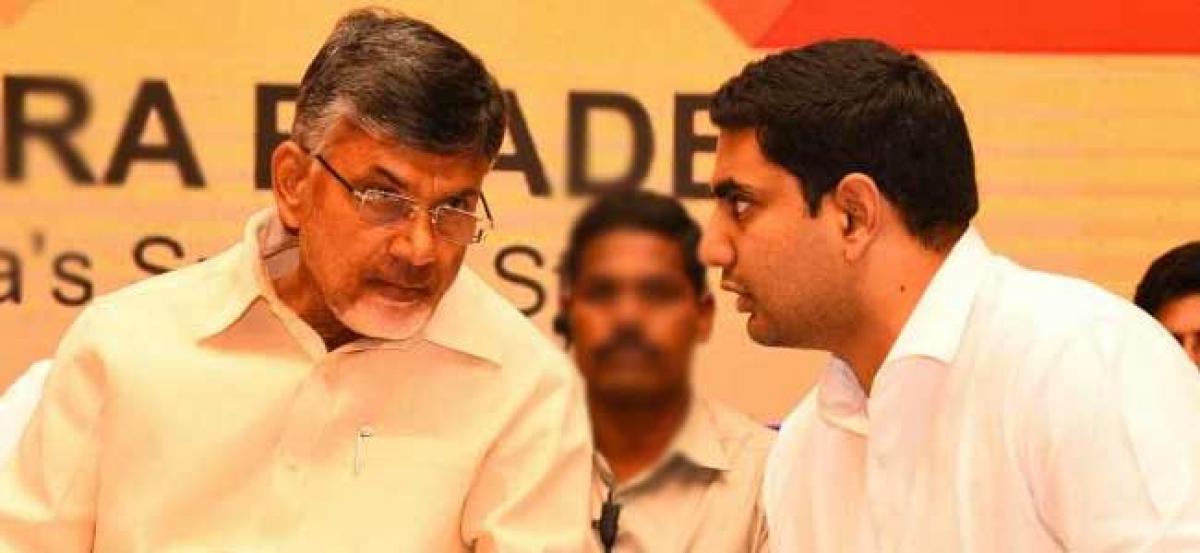 PIL filed against Chandrababu, Lokesh