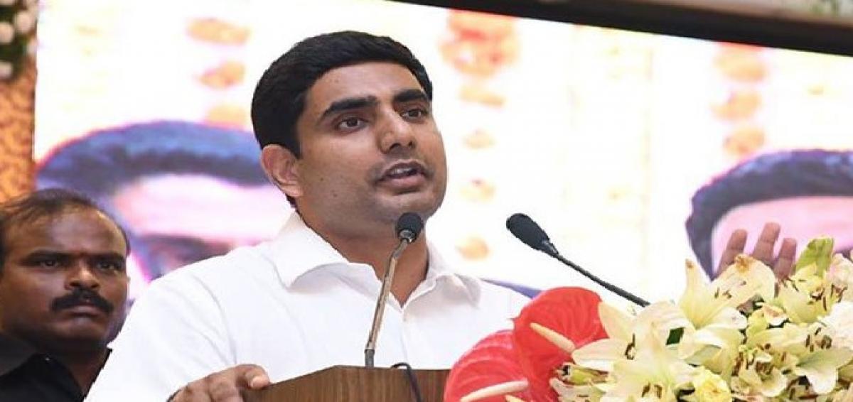 Nara Lokesh terms YSRCP Leaders as Non Resident Andhrulu