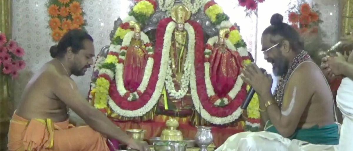 Kalyana Mahotsavam performed in Tirumala