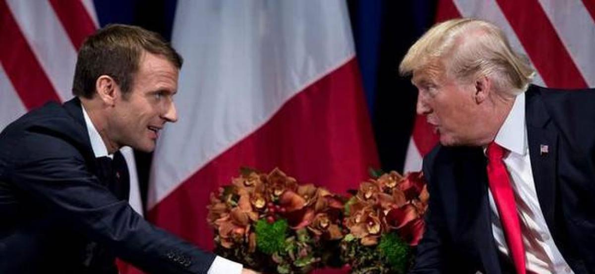 Macron calls Trump, worried over his Iran nuclear move