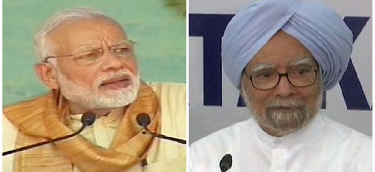 Manmohan pens letter to President on PM Modis threat to Congress