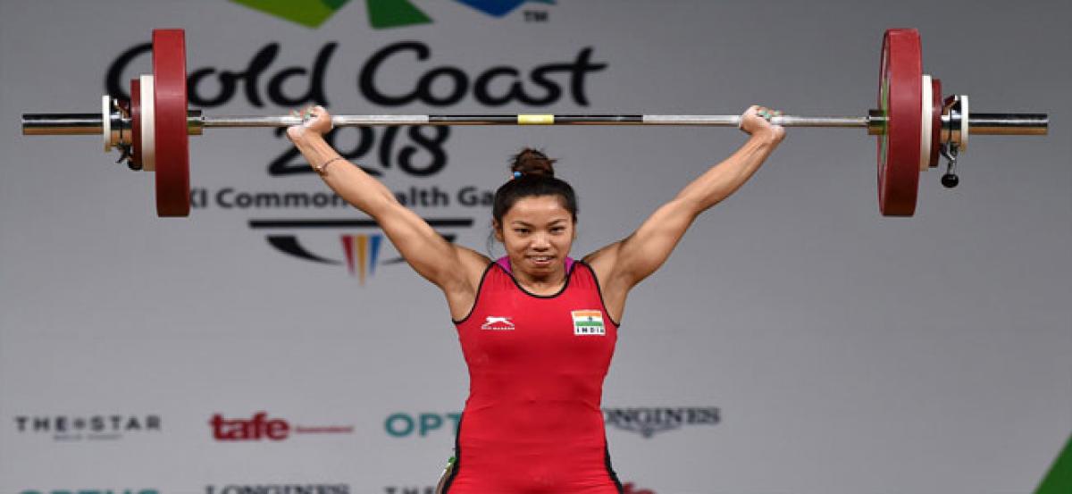 Mirabai Chanu hands India its first gold at CWG 2018