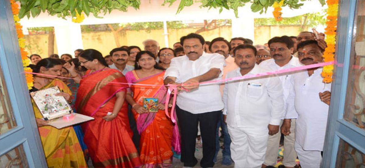 MLA inaugurates Sishu Vihar Bhavan