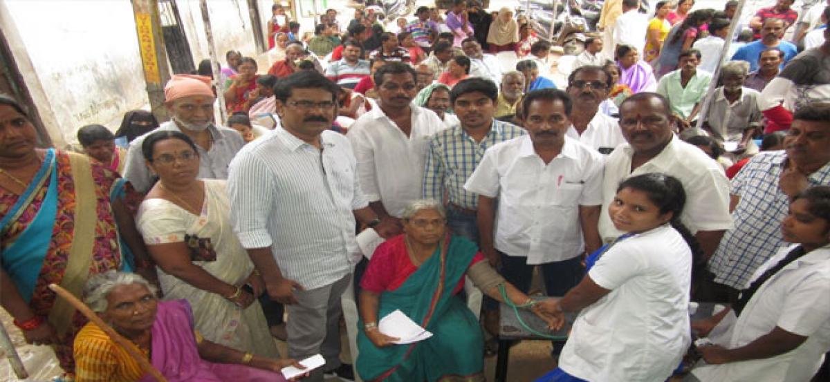 Madhura Charitable Trust organises free medical camp