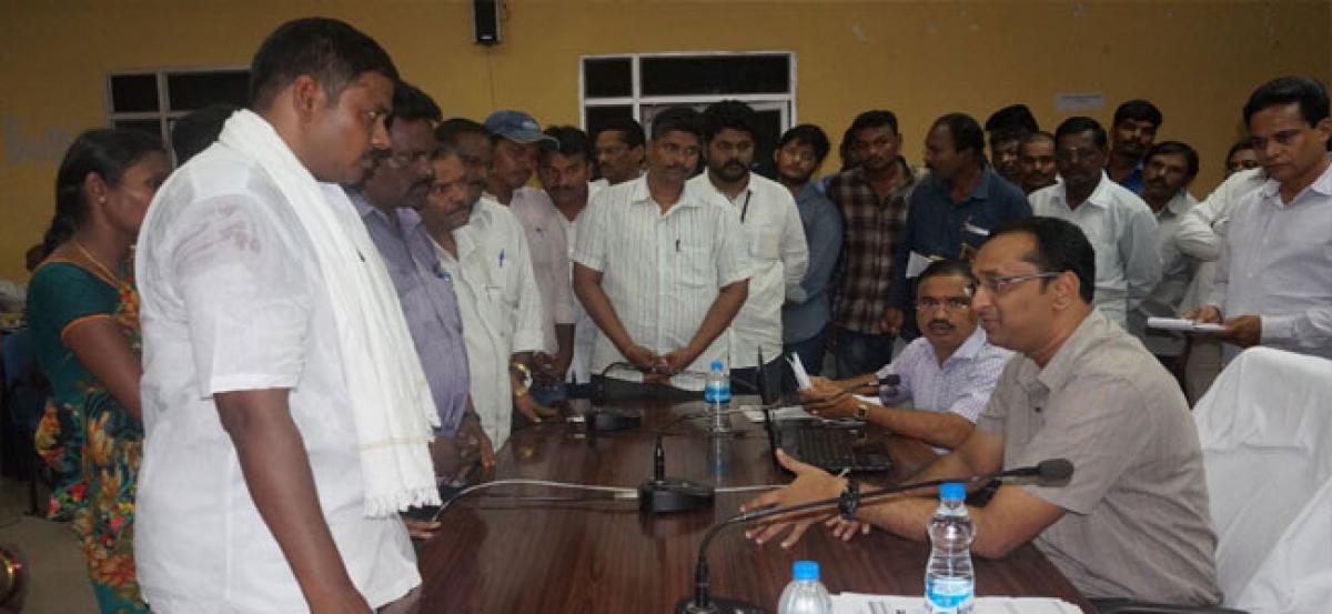 Meekosam petitions to be solved on priority basis