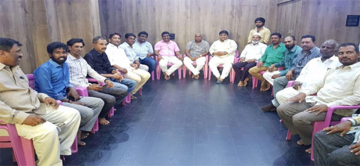 Corporator holds meeting to plan party agenda