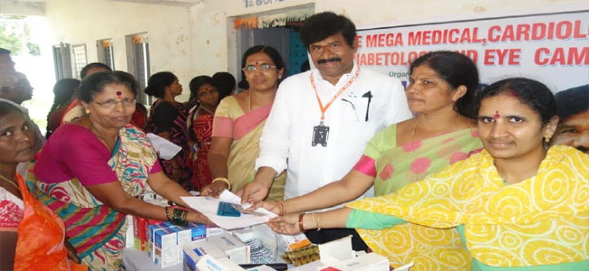Mega medical camp organised at RK Puram