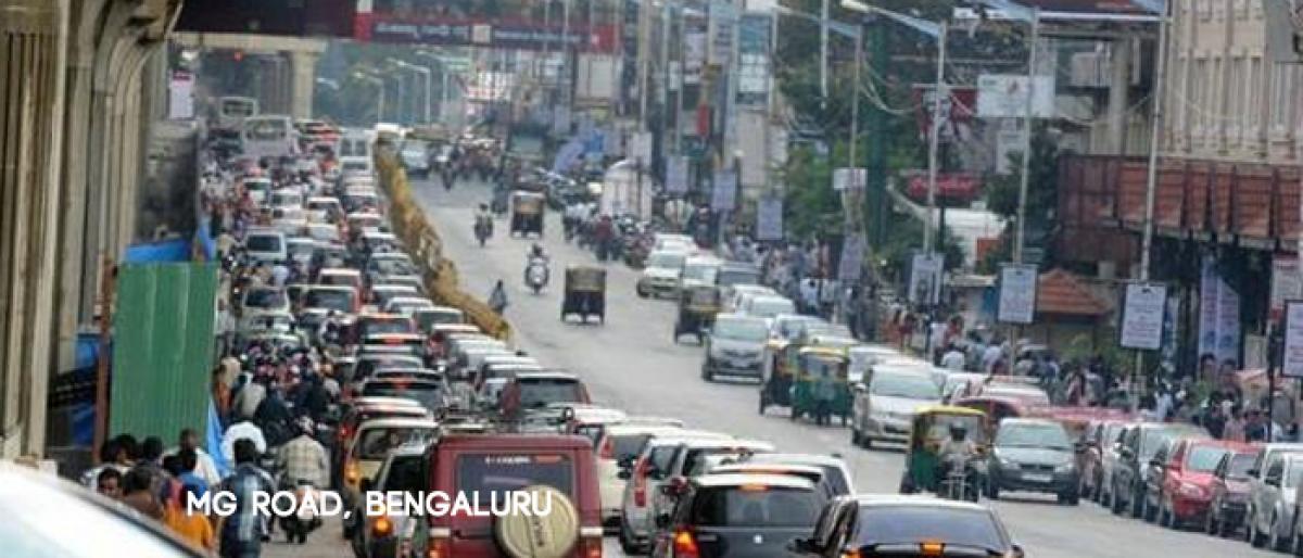 MG Road in bangalore might get skywalk in four months