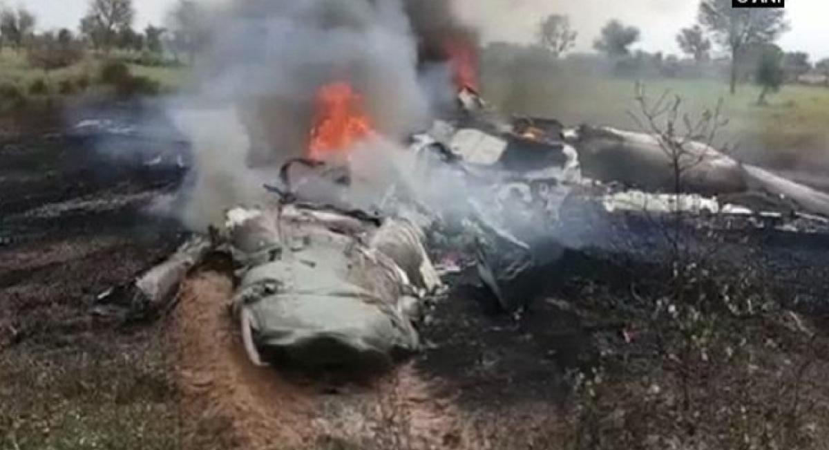 IAF MiG 27 crashes near Jodhpur