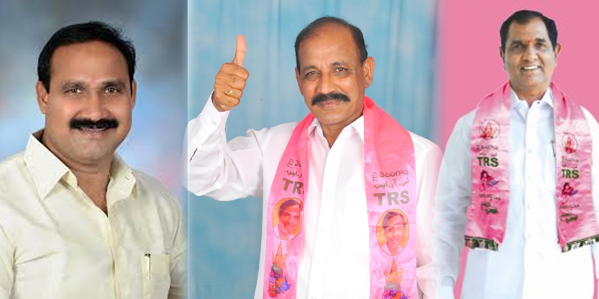 TRS MLAs felicitated In AP