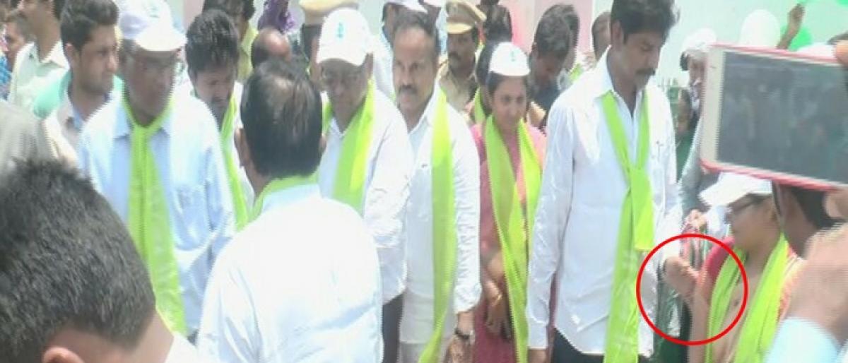 MLA Shankar Naik dressed down by KCR