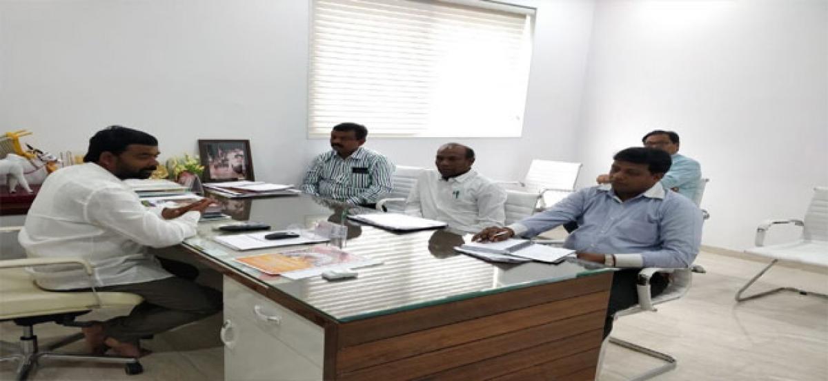 Officials asked to supply Mission Bhagiratha water by Aug 15