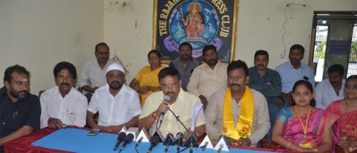 Conspiracy to destabilise TDP govt: MLC