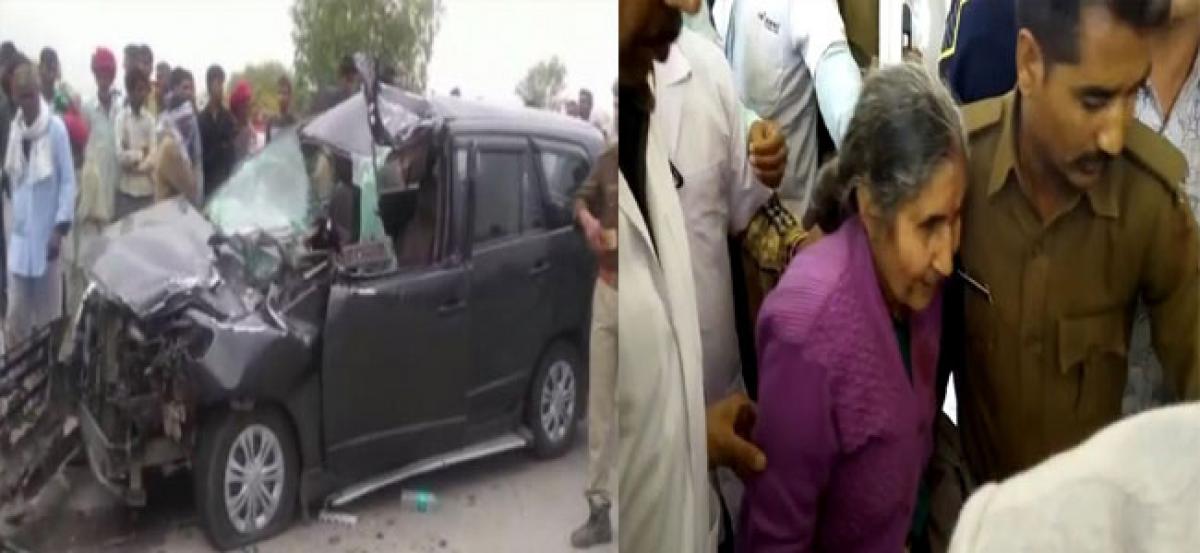 PM Modis estranged wife injured in accident