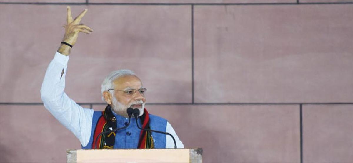 Centre developing infrastructure for Buddhist tourism: Modi