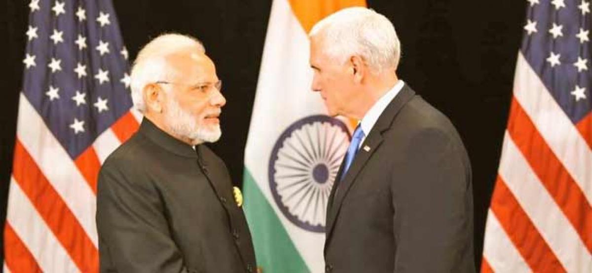 PM Modi, Mike Pence discuss defence, trade, cooperation in Indo-Pacific