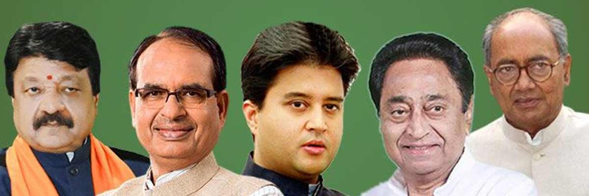 Close fight in Madhya Pradesh; Cong leads in 111, BJP in 106