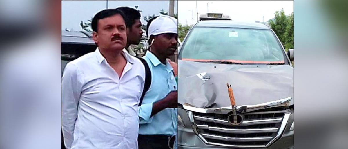 BJP MP G V L Narasimha Rao says he met family members of victim of accident