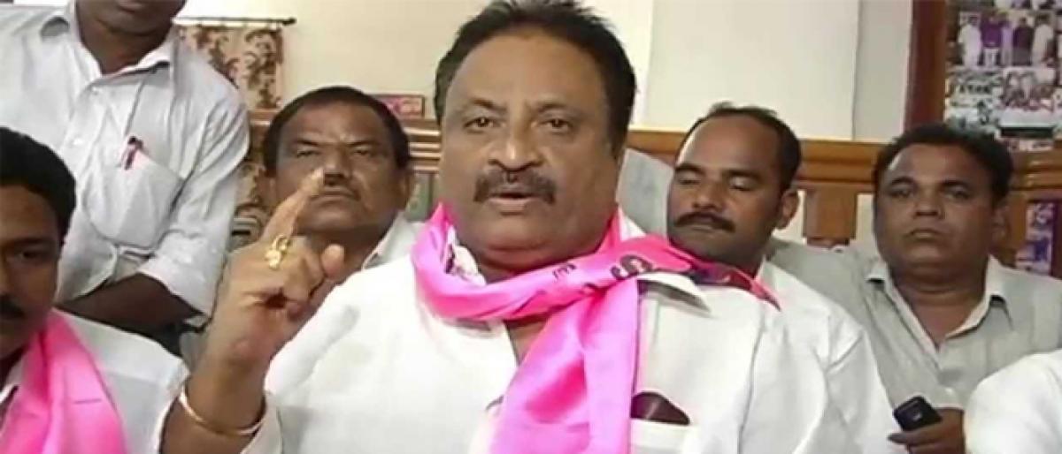 TRS MP urges SCR GM to speed up works