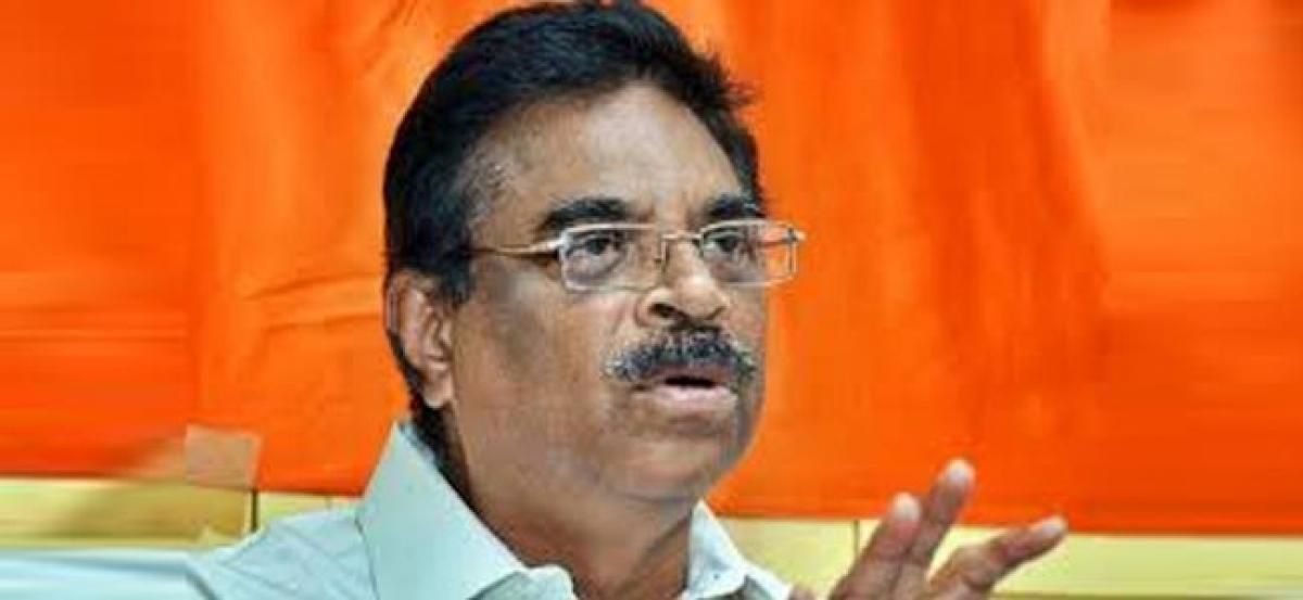Haribabu tears into TDP on Centre’s aid to state