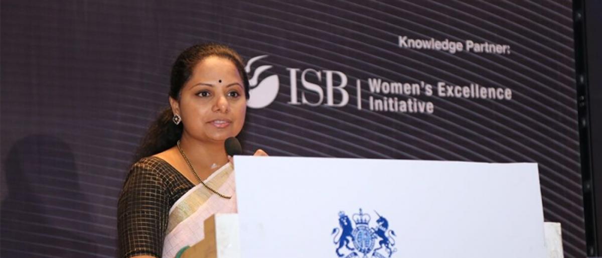 Indians never had a mental block seeing women in apex roles: Kavitha