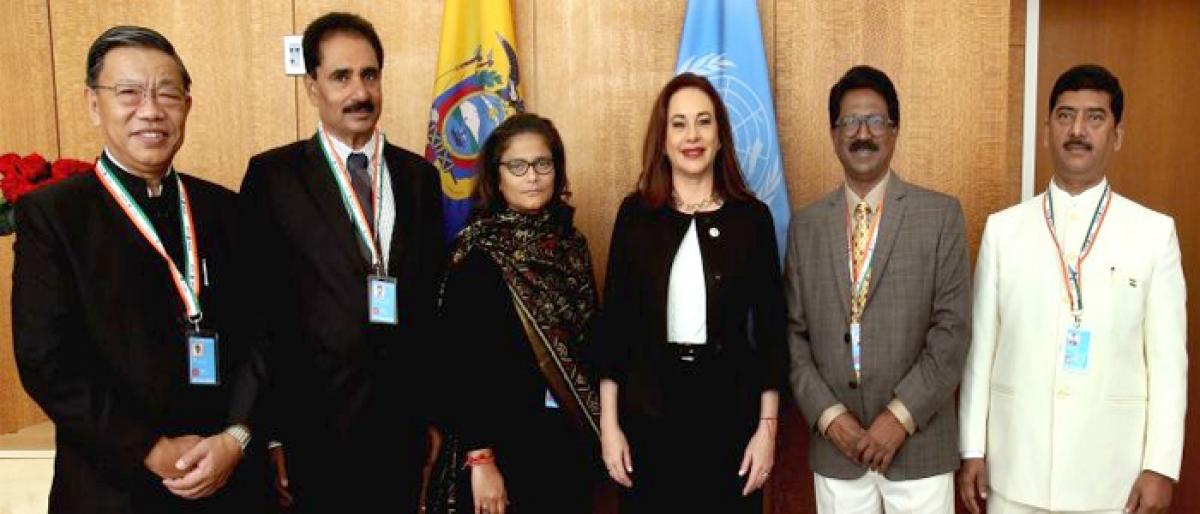 MPs from across Indias political spectrum showcase nations diversity at UN