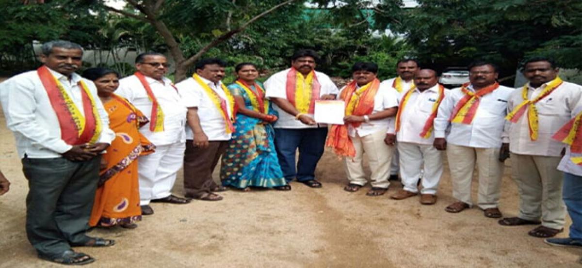 Sobhanbabu Mudiraj appointed as Mahasabha Malkajgiri constituency in-charge