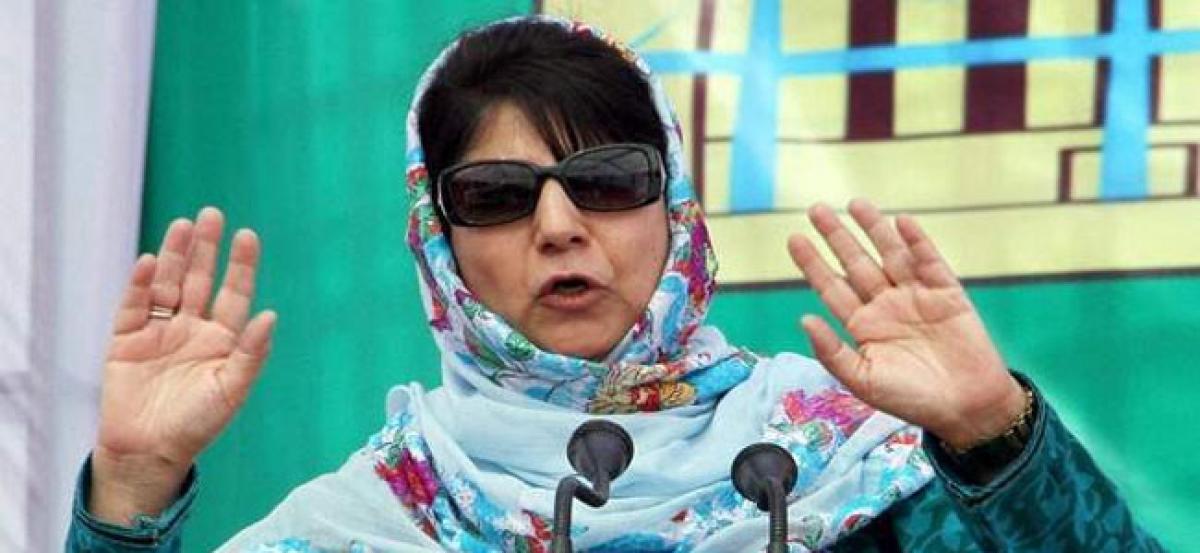 Use of Tricolour in support of Kathua rape-and-murder accused is desecration: J&K CM Mehbooba Mufti