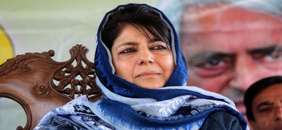 Mehbooba Mufti welcomes SC observation on Article 370