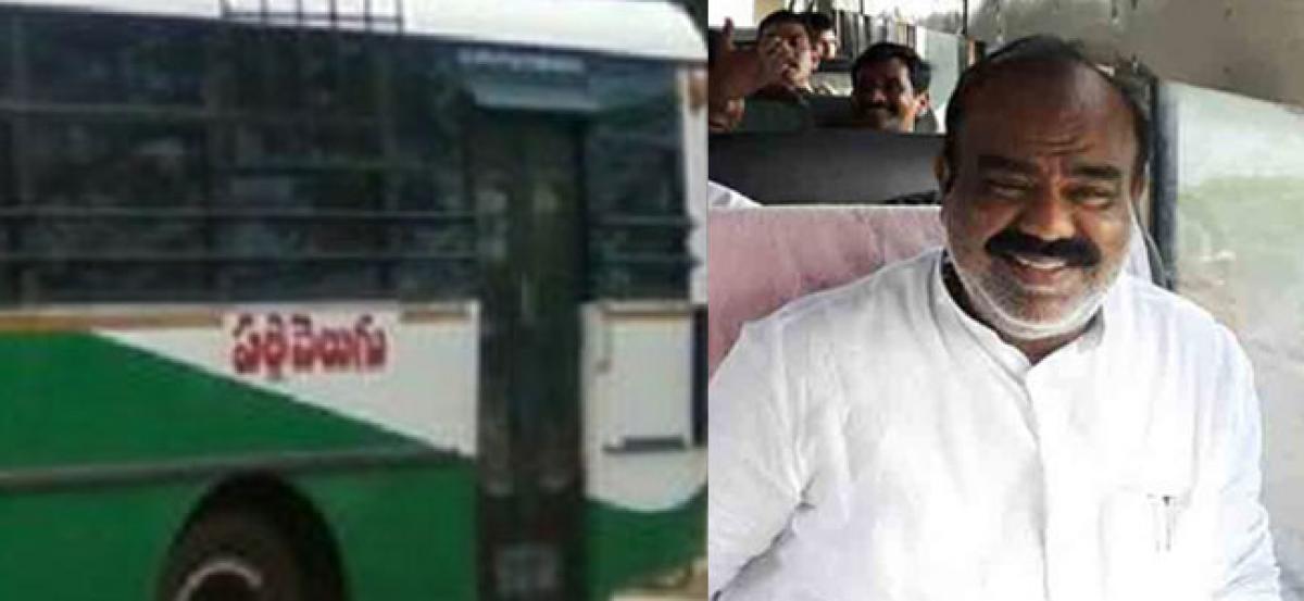TS Assembly Speaker travels in RTC bus