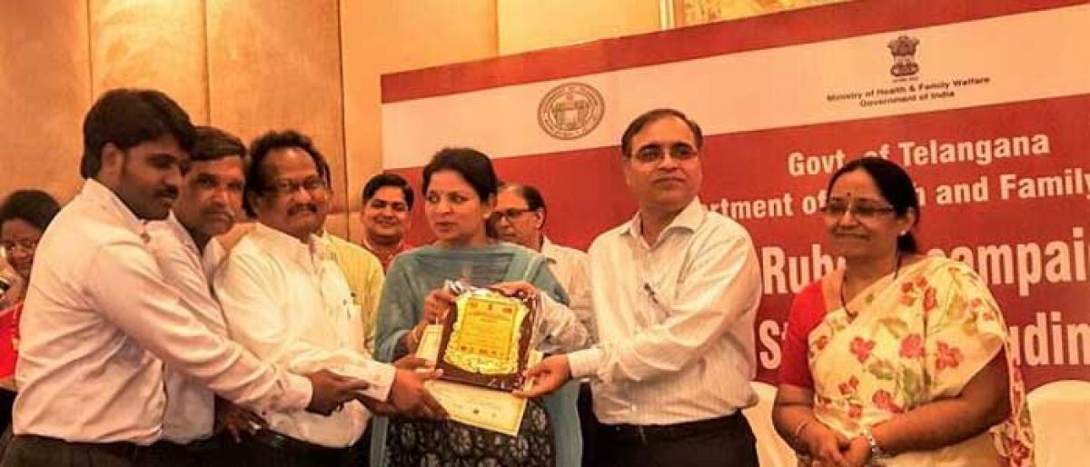 Mahabubabad health department bags best implementation award