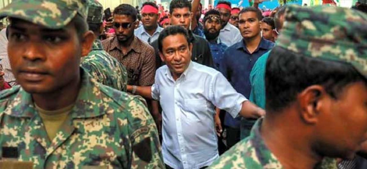 Maldives Crisis: Troubled US asks President Abdulla Yameen​ to respect rule