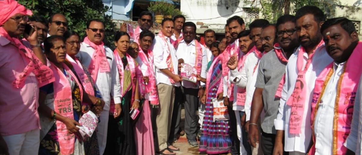 Bethi Subhash Reddy’s supporters call on voters