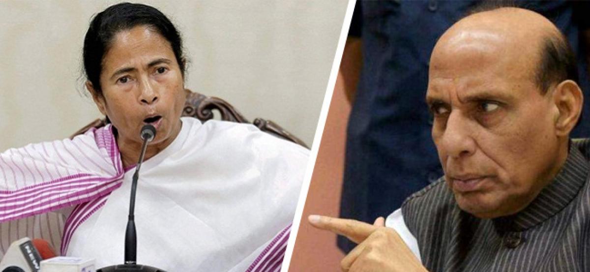 Rajnath speaks to Mamata Banerjee, Governor, asks them to resolve differences